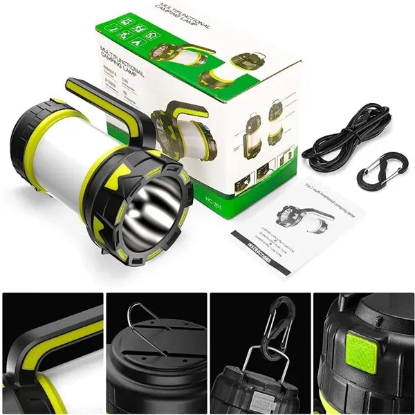 Handheld Lantern Flashlight for Camping Emergency Hiking
