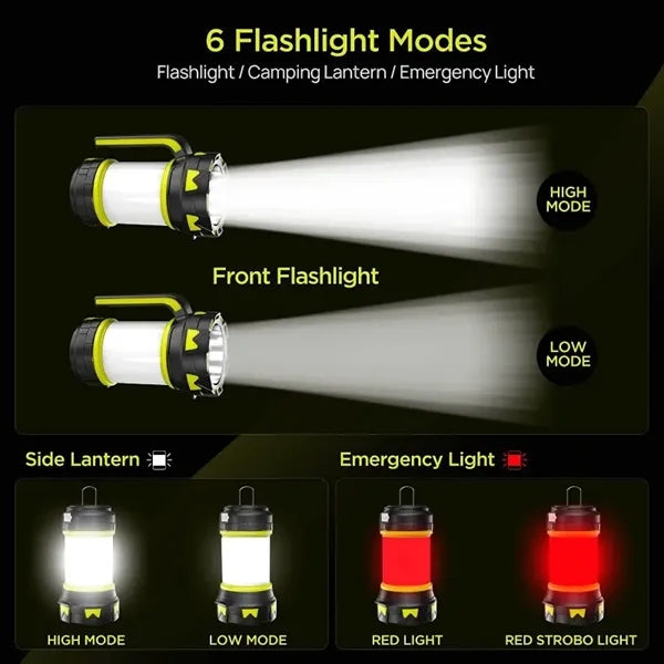Handheld Lantern Flashlight for Camping Emergency Hiking