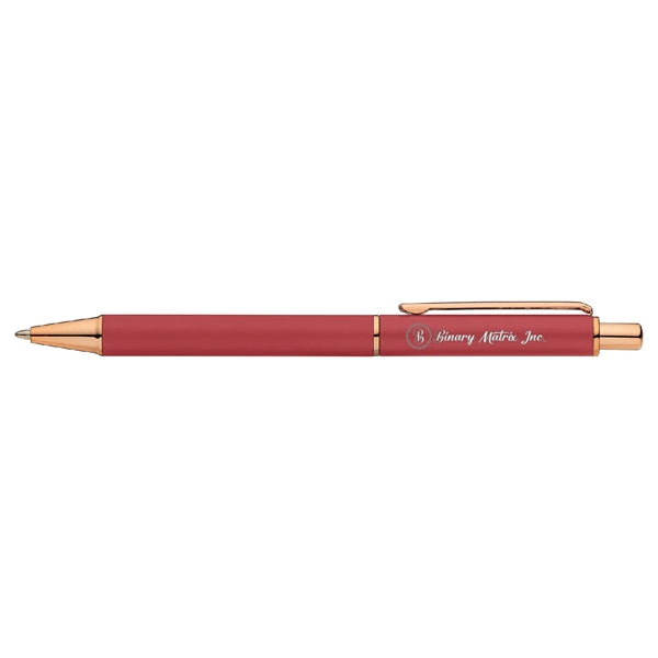 Harmony Softy Rose Gold Pen (Engraved Imprint)