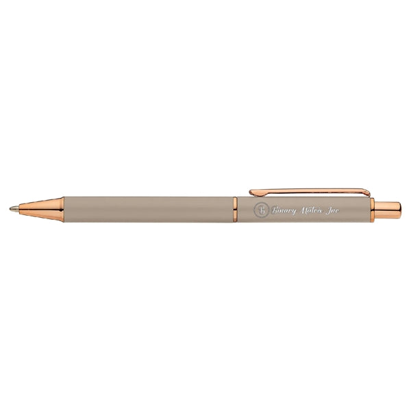 Harmony Softy Rose Gold Pen (Engraved Imprint)