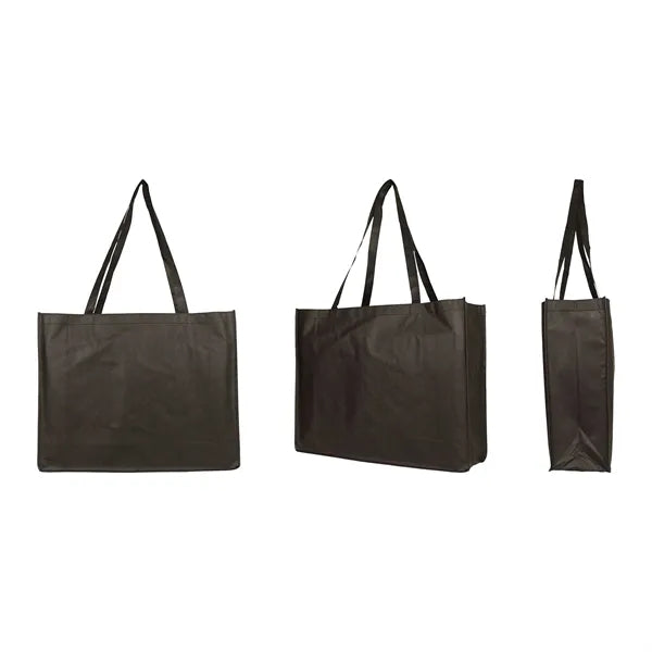 Extra Large Non-Woven Polypropylene Tote Bag 20" x 16" x 6"