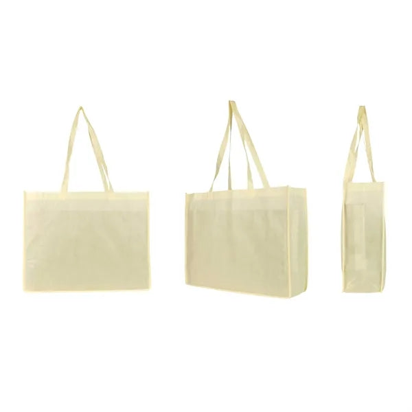 Extra Large Non-Woven Polypropylene Tote Bag 20" x 16" x 6"