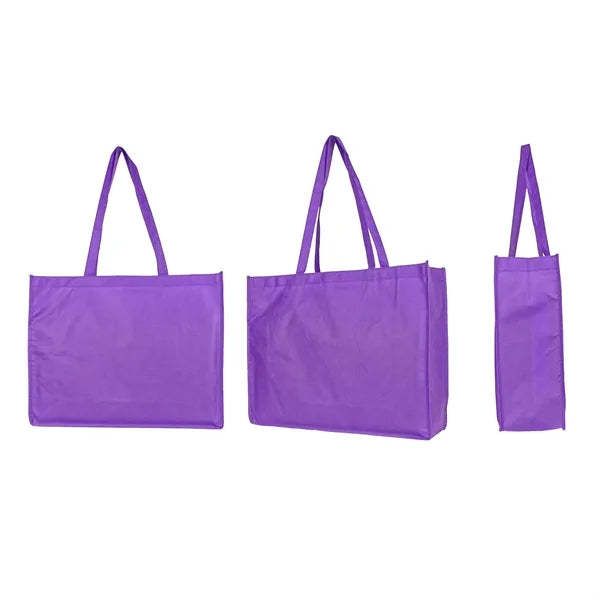 Extra Large Non-Woven Polypropylene Tote Bag 20" x 16" x 6"