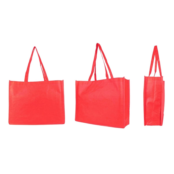 Extra Large Non-Woven Polypropylene Tote Bag 20" x 16" x 6"
