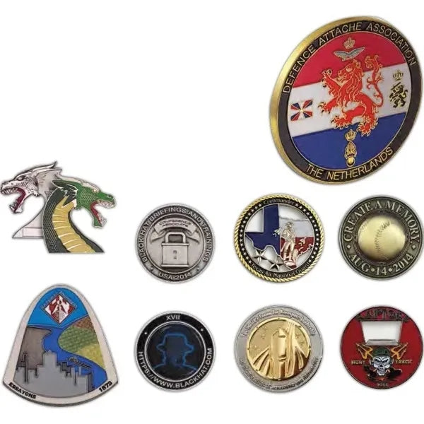Challenge Coins, Custom Die Cast Zinc