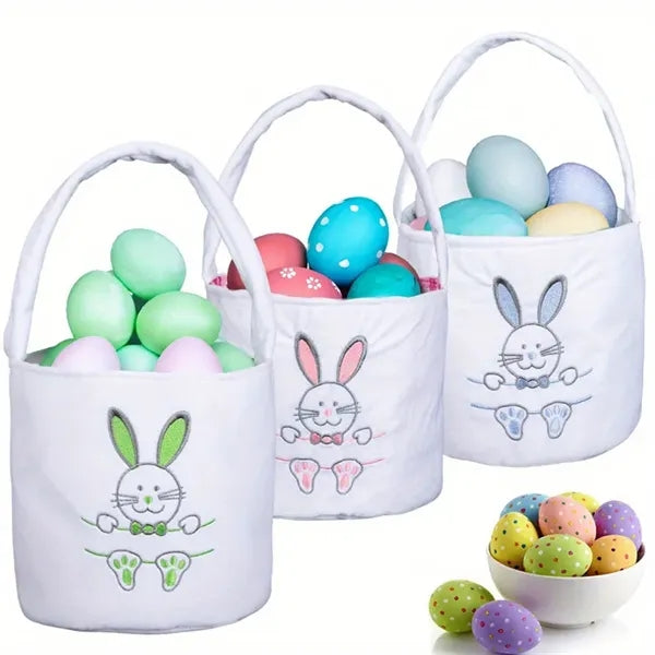 Easter Bunny Bag Bucket for Egg Hunt