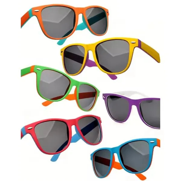 Two-color Children Sunglasses with Stud