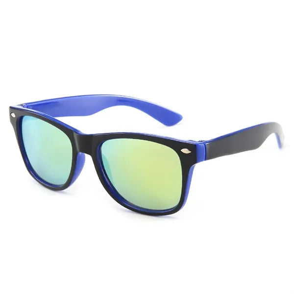 Two-color Children Sunglasses with Stud