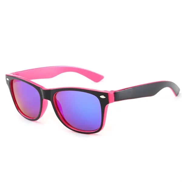 Two-color Children Sunglasses with Stud