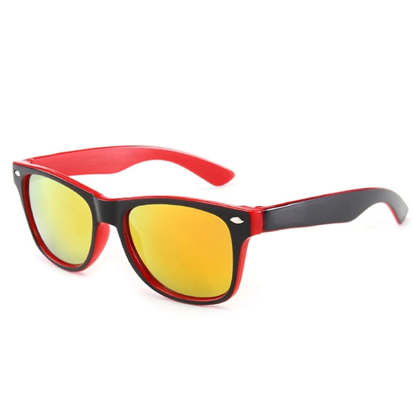 Two-color Children Sunglasses with Stud