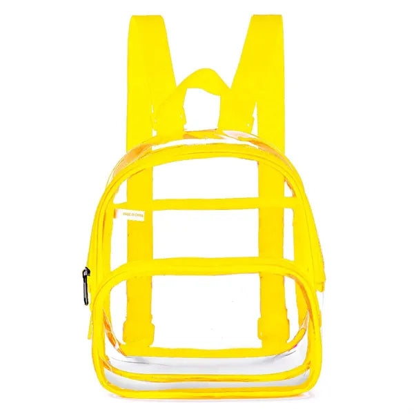 Clear PVC Waterproof Security Backpack