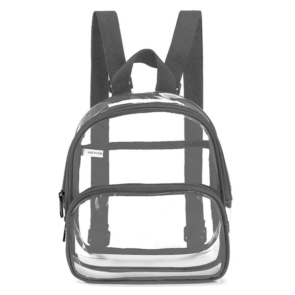 Clear PVC Waterproof Security Backpack