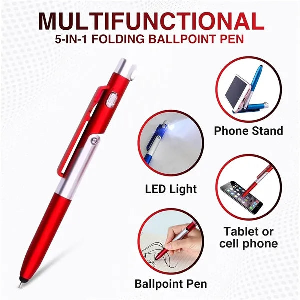 Capacitive Ballpoint Pens with LED Light