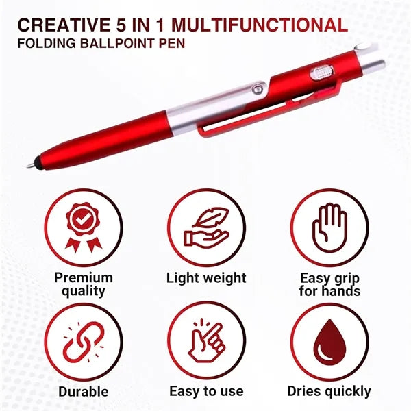 Capacitive Ballpoint Pens with LED Light