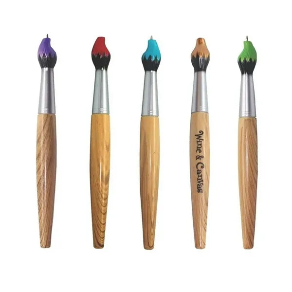 Bamboo Brush Shape Twist Action Pen