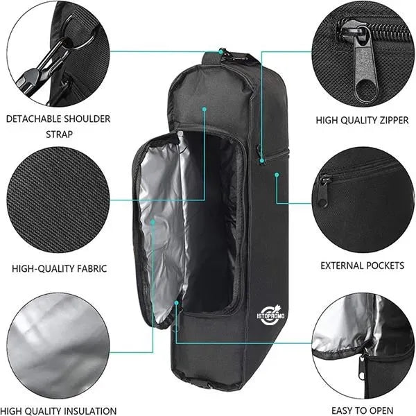 Golf Cooler Bag, Insulated Beer Sleeve