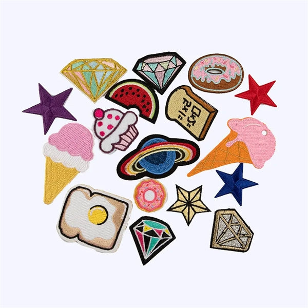 Patches for Backpacks, Jeans, Jackets and Clothes DIY Craft