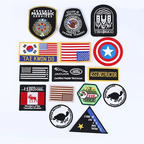 Patches for Backpacks, Jeans, Jackets and Clothes DIY Craft