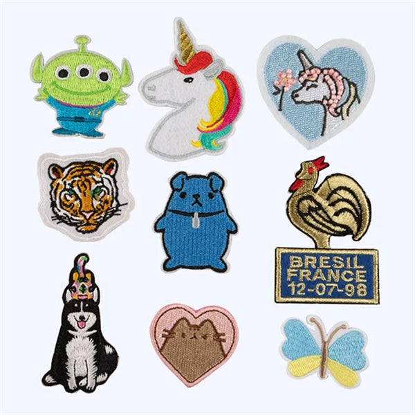 Patches for Backpacks, Jeans, Jackets and Clothes DIY Craft