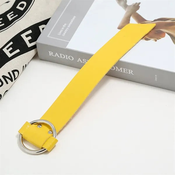 PU Simple punk trend hoop bracelet
