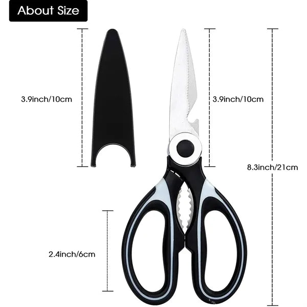 Heavy Duty Stainless Steel Kitchen Scissors