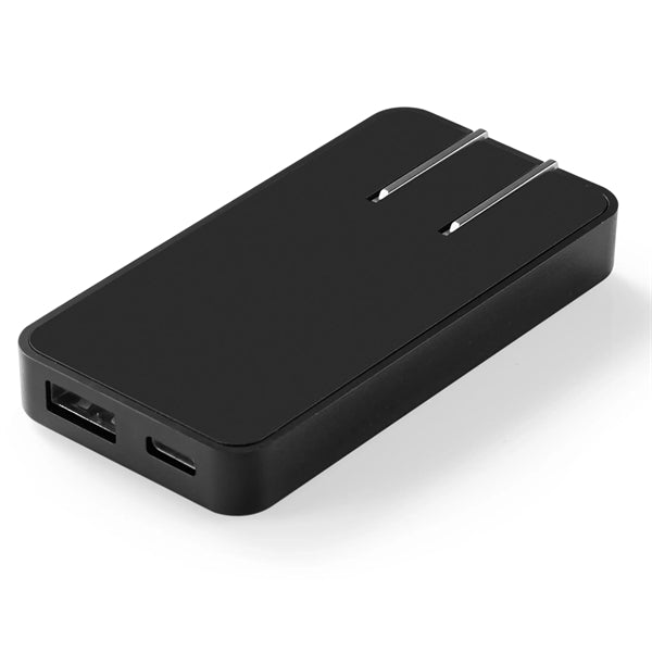 USB+PD 20W Ultra thin folding fast wall charger