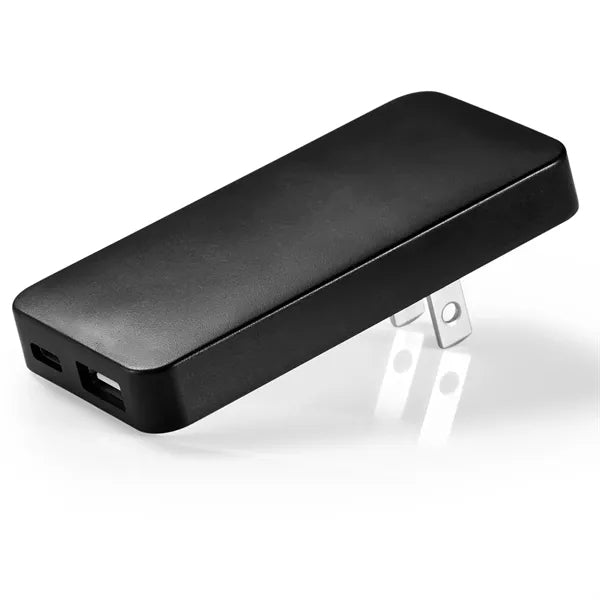 USB+PD 20W Ultra thin folding fast wall charger