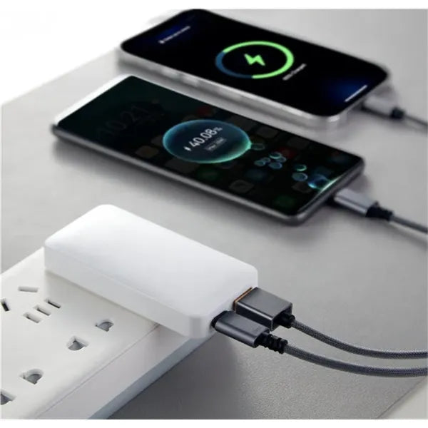 USB+PD 20W Ultra thin folding fast wall charger