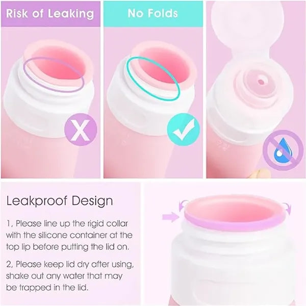 Silicone Travel Bottle Set
