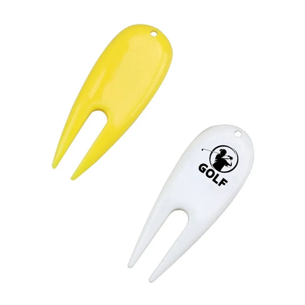 Printed Plastic Golf Divot Repair Tool