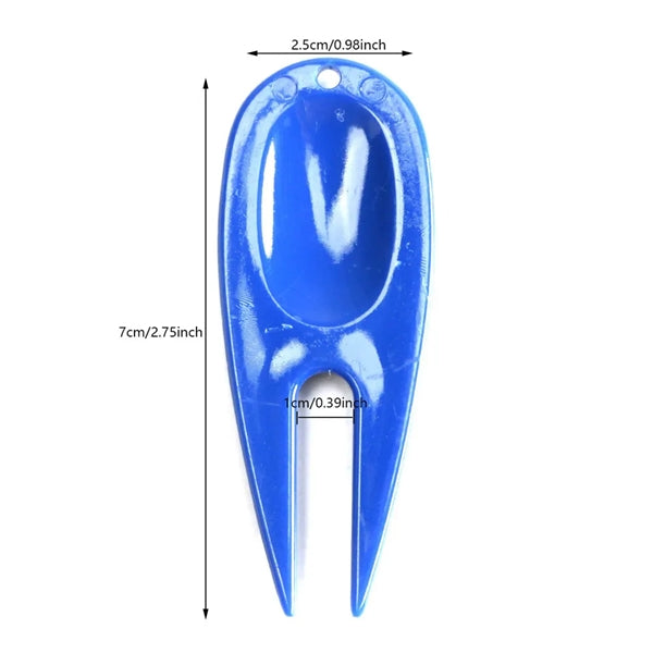 Printed Plastic Golf Divot Repair Tool