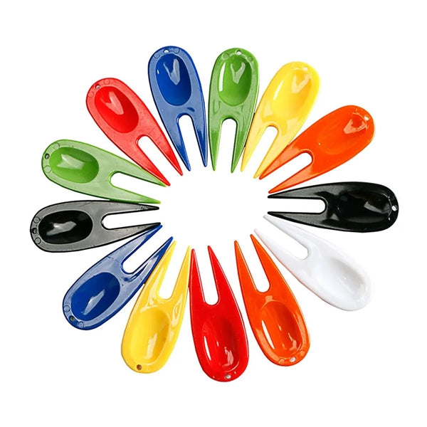 Printed Plastic Golf Divot Repair Tool
