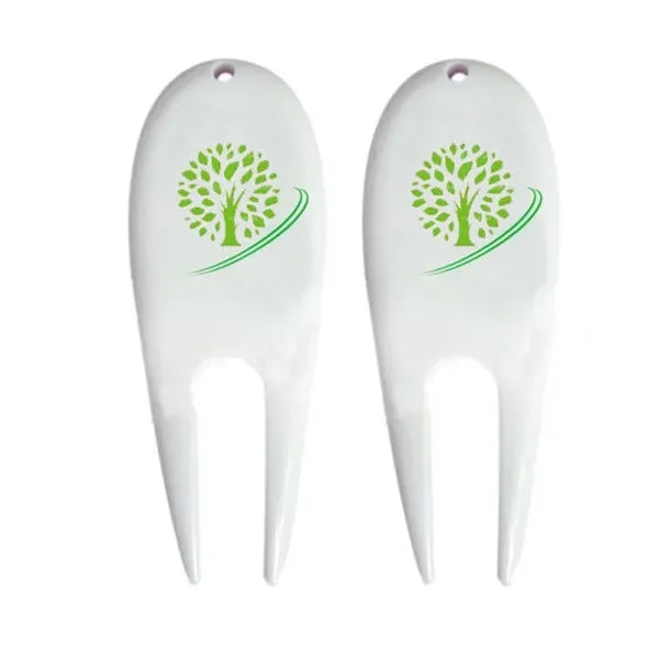 Printed Plastic Golf Divot Repair Tool