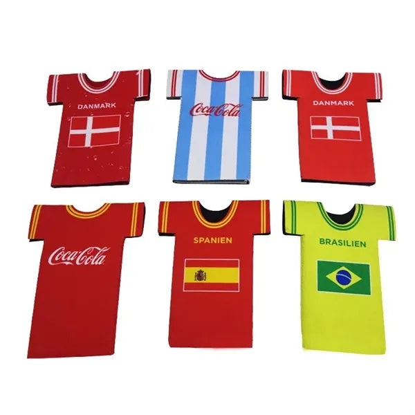 T Shirt Shape Can Coolers Collapsible Beer Sleeves