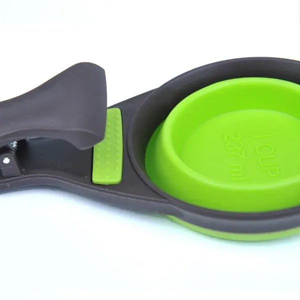 Multi-Function Collapsible Pet Scoop Bowls
