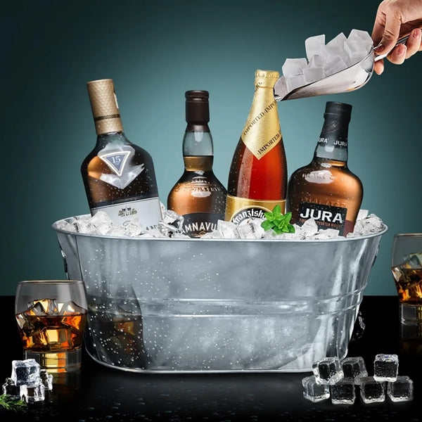 4 Gallon Metal Ice Bucket