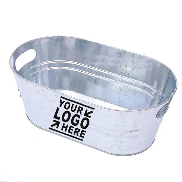 4 Gallon Metal Ice Bucket