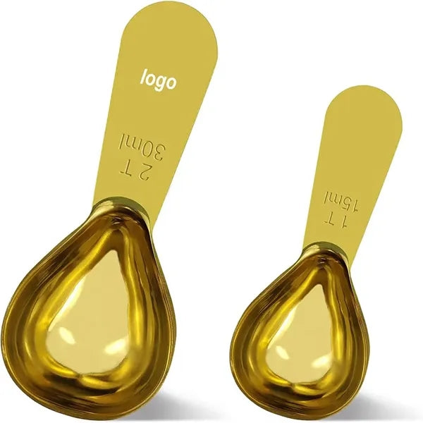 Stainless steel coffee scoops