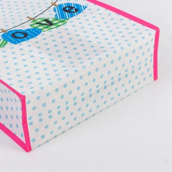 Full Color 4 Sides Non-woven Grocery Tote Bag