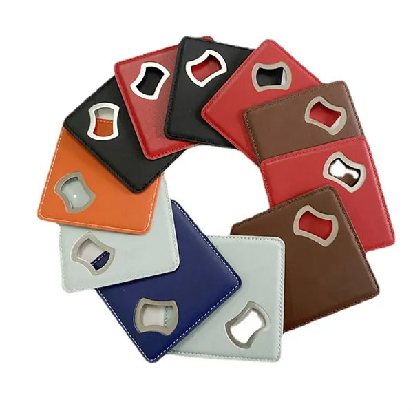 Square Leathers Beer Bottle Opener