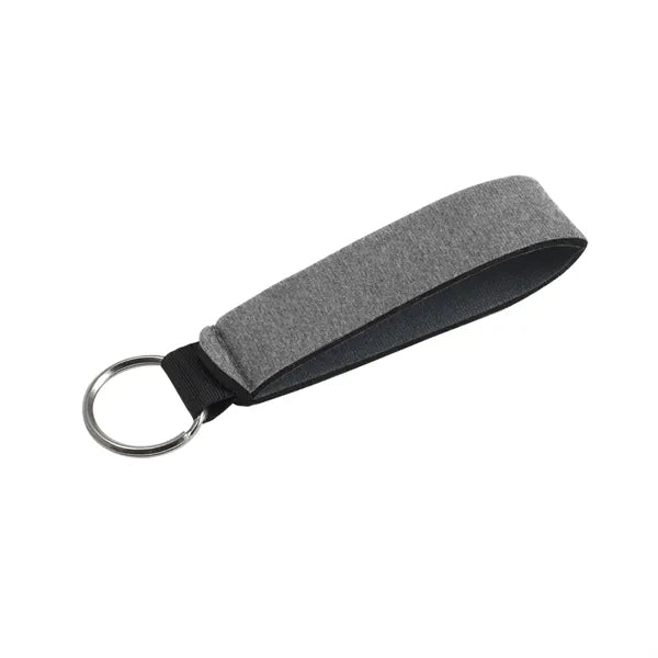 Suede-ish Neoprene - Wrist Strap Key Holder