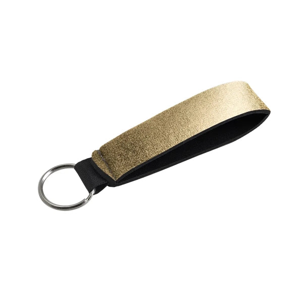 Metallic Neoprene Wrist strap key holder