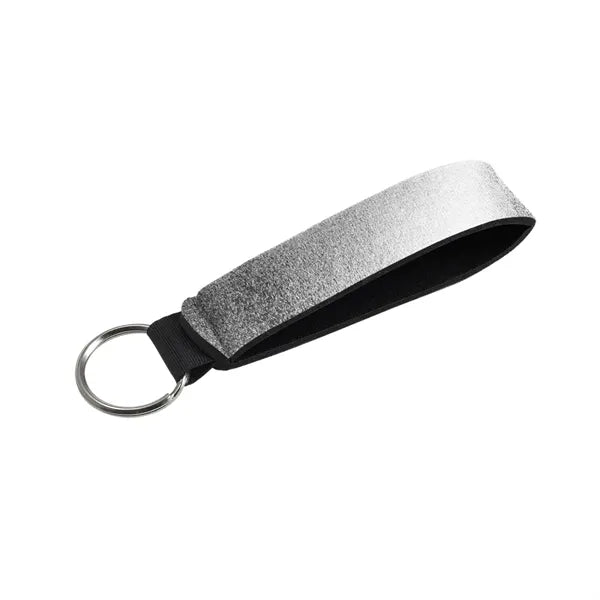 Metallic Neoprene Wrist strap key holder