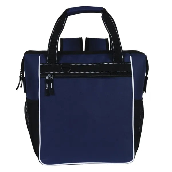 Wire-Mouth Convertible Insulated Cooler Backpack & Tote