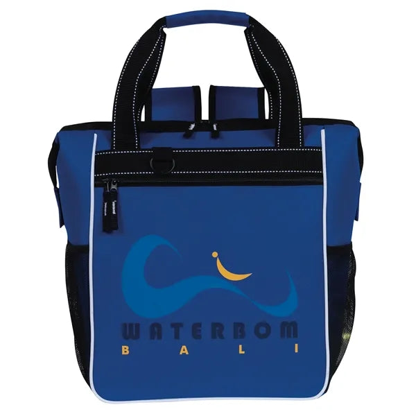 Wire-Mouth Convertible Insulated Cooler Backpack & Tote