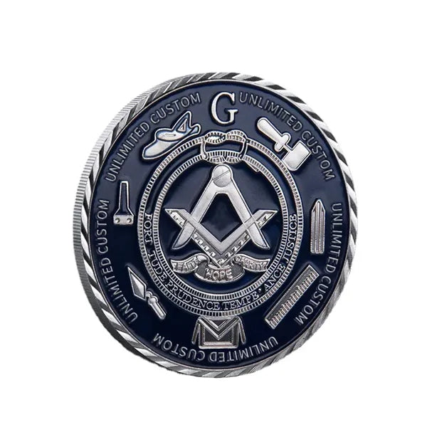 Zinc Challenge Coins