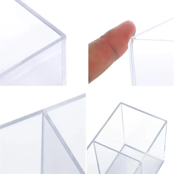 3 Compartments Acrylic Organizer