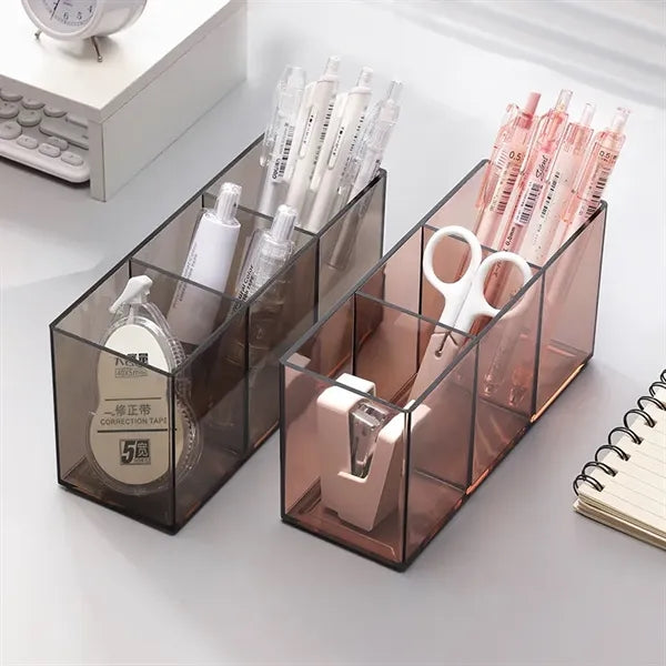3 Compartments Acrylic Organizer