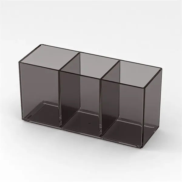 3 Compartments Acrylic Organizer