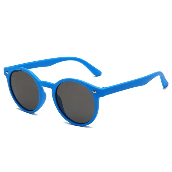 Round Polarized Uv400 Kids Sunglasses